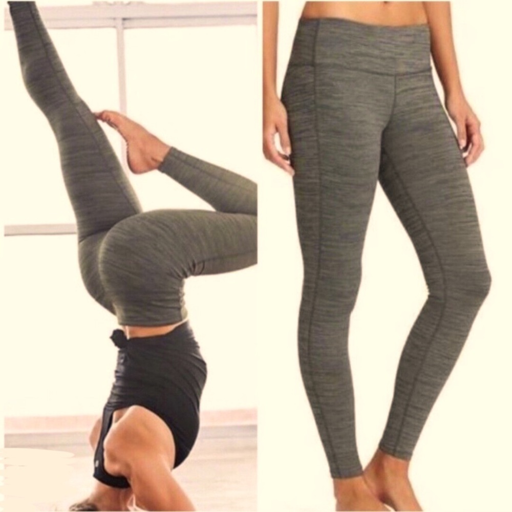 HIGH RISE CHATURANGA TIGHT SPACEDYE